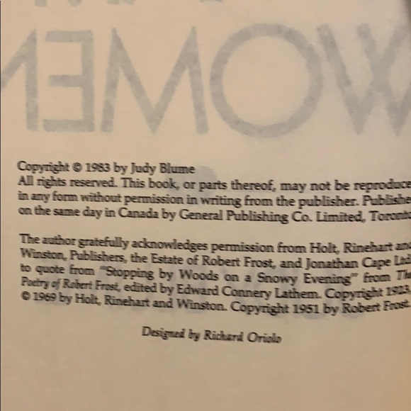 Smart Women by Judy Blume 1983 - Picture 3 of 3